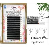 ราคา พร้อมส่ง COD Fancy Cilia ขนตา w fancy ขนตาปลอมรูปแบบ W หนา 0 07 มม ขนมิ้งค์เกรดพรีเมี่ยม 3D ขนตาแฟนซี fancycilia eyelash ขนตา fancy (25082467082)