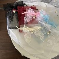 ราคา 20 50ชิ้น ถุงของขวัญ ลูกไม้โบว์ถุงผ้ากอซ เครื่องประดับถุงบรรจุภัณฑ์กระเป๋าหูรูด แต่งงานถุงขนมของขวัญถุงบรรจุภัณฑ์ ประตู ถุงขนมแต่งงานวันเกิดวันวาเลนไทน์ปีใหม่ของขวัญคริสต์มาสบรร (51958635929)