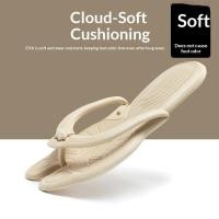 ราคา Travel Portable Flip Flops Flip Flops ผู้ชายห้องน้ําการเดินทางเพื่อธุรกิจบ้านพับคู่ Soft Soled (53209937360)