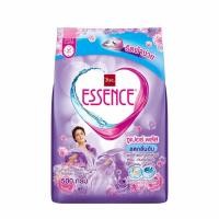 ราคา เอสเซ้นซ์ ผงซักฟอก สูตรรีดผ้าง่าย 500 กรัม x1ถุง ม่วง (56256308708)
