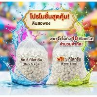 ราคา 5 ฟรั 5 แป้งดินสอพอง สีขาว แบบเม็ด แป้งสงกรานต์ (52307939651)