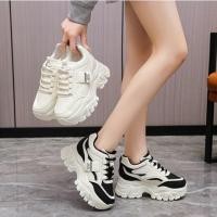 ราคา Hellomyshoes G20 รองเท้าผ้าใบแฟชั่นเกาหลี สุดน่ารัก ทนทาน แข็งแรง หนังนิ่ม พร้อมส่งจากไทย เสริมสูง 9 CM (27734748770)