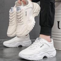 ราคา พร้อมส่งจากไทย Myshoes รุ่น M18 รองเท้าผ้าใบผู้ชาย รองเท้าแฟชั่น เสริมส้นสูง พื้นกันลื่น สไตล์เกาหลี เสริมส้น 5 ซม (29030758054)