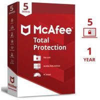 ราคา McAfee Total Protection Antivirus Software 5 Devices 1 Year License (52156633137)