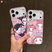 ราคา สําหรับ Vivo X200 X200S S30 Pro Mini FE X100 Ultra X100S X90 X80 S1 Pro Y9s X0 X60 X50 Lite เคสโทรศัพท์น่ารัก Kuromi Melody การ์ตูนครีมสีชมพูปลอกกรณีปกหลัง (40170002941)