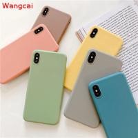 ราคา Xiaomi Mi Note 3 Pocophone F1 Mi 8 Pro เคส สีลูกกวาด สีสัน เรียบ เคลือบ สด เรียบง่าย น่ารัก ซิลิโคน เคสนิ่ม (4122152361)