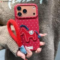 ราคา สําหรับ Huawei Pura 90 Nova 15 Mate 80 Pro Max Ultra 14 Lite 70 Air Pura90 เคสโทรศัพท์ 3D สเตอริโอพร้อมสายรัดเชือกเส้นเล็กตุ๊กตาเย็บปักถักร้อยม้าน่ารักการ์ตูนนุ่มปลอกกรณีฝาครอบ (57459755642)