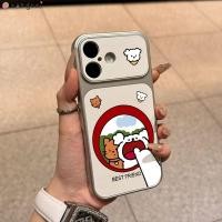 ราคา สําหรับRealmeหมายเหตุ80 70 70T 60 60X 50 N65 N63 N61 N55 N53 Q5 Q5i Q3 Q3i Q2เคสโทรศัพท์สีขาวขนาดใหญ่ดูหน้าต่างหนังPUตลกกระจกบิดเบี้ยวน่ารักสุนัขแมวปลอกนุ่มกรณี (52110418737)