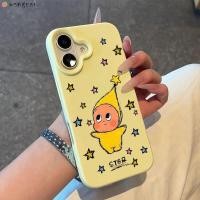 ราคา สําหรับ Vivo V70 Elite V27 Pro X300 FE X300S X200 S50 Pro Mini Y500i T2 VivoV70 5G เคสโทรศัพท์น่ารัก Twinkle Star คนการ์ตูนสีเหลือง Matte Frosted นุ่มปลอกกรณีฝาครอบ (45459444588)
