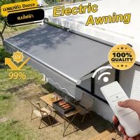 ราคา Electric awning กันสาดไฟฟ้า กันสาด แบบยืดหดได้ กันสาดไฟฟ้าและมือผสมผสาน เพลิดเพลินกับวิถีชีวิตแบบเขตร้อนอย่างเรียบง่าย (43080304388)