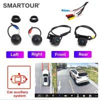 ราคา Smartour กล้องมองหลังรถยนต์ 3D 360 องศา 4K 1080P AHD ซ้าย และขวา ระบบกล้องมองหลัง สําหรับ Android Auto Radio (24075875772)