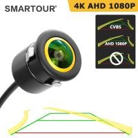 ราคา Dynamic Trajectory กล้องสํารองในรถยนต์ 4K 1080P AHD CVBS HD กล้องมองหลังพร้อมเส้นที่จอดรถการเคลื่อนย้ายกันน้ํา Night Visio (51309464257)