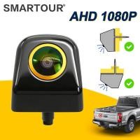 ราคา SMARTOUR เลนส์ Fisheye 1920x1080P HD AHD รถด้านหลังย้อนกลับกล้องแนวตั้งติดตั้งโลหะสีดํากล้องติดรถยนต์สําหรับรถกระบะกล้อง (53960184200)