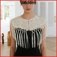 ราคา ADDOM พู่ลูกไม้และผ้าคลุมไหล่ พู่ทอมือสไตล์จีน แฟชั่น Elegant Hollow Out Cloud สำหรับผู้หญิง (57009123550)