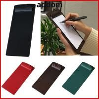 ราคา แผ่นรองรับการเขียน เพิ่ม คลิปหนีบเมนูหลายขนาดพลาสติก คลิปหนีบเอกสารสํานักงานอเนกประสงค์หลากสีแบบพกพา (54960377798)