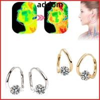 ราคา ADDOM ต่างหูแม่เหล็ก Magnetotherapy สำหรับการลดน้ำหนัก ทำจากเจอร์เมเนียม พร้อมฟังก์ชันระบายน้ำเหลือง ของขวัญเสริมสวย (53859635636)