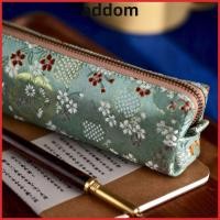 ราคา กระเป๋าปากกา ADDOM Damask เย็บปักถักร้อย China Bird Flower Art Pencil Flannel Lining สวยสไตล์จีนย้อนยุคผู้หญิงแต่งหน้ากระเป๋า (52959464401)