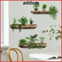 ราคา ADDOM สติ๊กเกอร์ติดผนัง จิตรกรรมฝาผนังตกแต่งบ้านสร้างสรรค์ DIY สติ๊กเกอร์ติดกระถางต้นไม้แบบมีกาวในตัวแบบถอดได้ (47209293382)