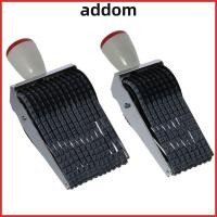 ราคา ADDOM หมายเลขแสตมป์ หมายเลขสัญลักษณ์ปรับ Rolling ล้อแสตมป์ DIY 8 หรือ 12 หลัก Multi Functional ตัวอักษรภาษาอังกฤษธุรกิจแสตมป์ธุรกิจ (46659220353)