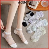 ราคา ถุงเท้า ADOM Lastic ผ้าไหมแก้วคริสตัลระบายอากาศ แบบข้อสั้น (46209292128)