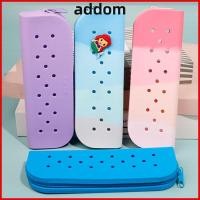ราคา ADDOM Pencil DIY Dirt Resistance Pen Bag Fashion Large Capacity Silicone Pen Box Gift (42980997105)