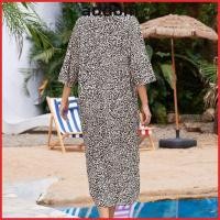 ราคา ADDOM ฤดูร้อนครีมกันแดด Smock V คอหลวมชุดว่ายน้ําชุด Beach Vacation Casual ชุดว่ายน้ํา Beachwear เสื้อสําหรับผู้หญิง (57558398121)