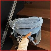 ราคา กระเป๋าสะพายไหล่ผ้ายีนส์สำหรับผู้ชาย ปรับสายได้ มีความจุมาก และเป็นเอวแพ็ค (57458495272)