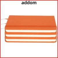 ราคา ADDOM 3 ชิ้น Notepad สมุดบันทึกปกแข็งสีสันสดใส แถบยางยืด A6 แบบพกพาหนัง PU ไดอารี่ Travel Journal (57258530087)