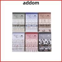 ราคา เพิ่ม แผ่นบันทึก หน้าเติม เย็บปักถักร้อยลายสก๊อตจําลองผ้าวัสดุหนังสือ คุณภาพสูงตกแต่ง 50 แผ่นกระดาษสมุดภาพวินเทจ (56358529575)