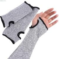 ราคา AIQIN77 5 HPPE ปลอกแขนกันบาด Thumb Hole Bite Proof Safety Protecter ปลอกแขน ตัดทน 15 20 25 30 35 40 45 ซม Anti Abrasion Arm Sleeve Cover (50660271956)