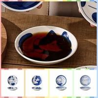 ราคา ไอชิน77จานซอสขนมหวานเซรามิก จานปรุงรส เคลือบด้านล่าง สไตล์ญี่ปุ่น การ์ตูน10ซม ลายแมวนําโชคจานซูชิซอสถั่วเหลือง (28744800499)