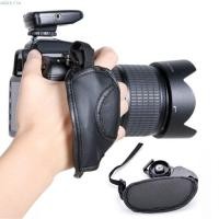 ราคา AIQIN77 กล้องกระเป๋ากล้องแบบพกพาสําหรับ Canon EOS Nikon Olympus SLR DSLR กล้องดิจิตอลสายรัดข้อมือหนัง (54260261807)