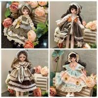 ราคา AIQIN77 ชุดเจ้าหญิงแต่งตัวตุ๊กตา BJD 1 6 SD ดึงดูดตา 30 ซม ตุ๊กตา Bjd พร้อมเสื้อผ้า เล่นบ้านของเล่น Ball Jointed ผมยาว Elegant Princess Makeup Ball ตุ๊กตาข้อต่อทารก (52608828128)