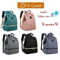 ราคา กระเป๋าเก็บความเย็น V coool รุ่น big open backpack กระเป๋าเก็บอุณหภูมิ กระเป๋าใส่ขวดนม (8863816063)