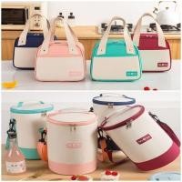 ราคา กระเป๋าใส่กล่องอาหาร กระเป๋าเก็บอุณหภูมิ เก็บกล่องข้าว ปิ่นโต กระเป๋าอาหารกลางวัน เก็บความร้อน ความเย็น tasty food (27954405193)