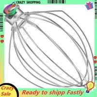 ราคา Wire Whip สําหรับ Kitchenaid Stand Mixer 5QT Lift และ 6QT Whisk Attachment สแตนเลสครีมไข่ Stirrer อะไหล่ทดแทน (45358779813)