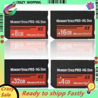 ราคา Memory Stick MS Pro Duo HX แฟลชการ์ดสําหรับกล้อง Sony PSP Cybershot (40707709162)