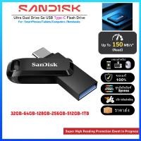 ราคา SanDisk Ultra Dual Drive Go USB 3 2 Flash Drive Type C USB A OTG Pen Drive Up to 150MB s Read Speed Cross Platform (53709455093)