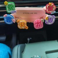 ราคา ที่วางโทรศัพท์ในรถยนต์ Handy Tool Air Outlet Universal Car Navigation Holder หมุนได้ Universal Anti Shaking Car Holder (51360454010)