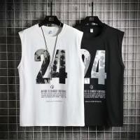 ราคา เสื้อยืดแขนกุด ทรงหลวม เหมาะกับฤดูร้อน สไตล์สปอร์ตบาสเก็ตบอล สําหรับผู้ชาย (25014911983)
