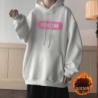 ราคา เสื้อกันหนาวมีฮู้ดมีฮู้ดพิมพ์ลายตัวอักษรผู้ชายขนแกะ (27214218436)
