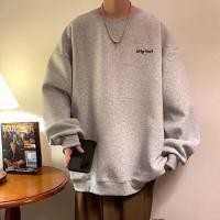 ราคา 2024 เสื้อฮู้ดคอกลมใหม่สําหรับผู้ชายที่มีขนแกะหนาและทรงหลวมสําหรับวัยรุ่น (27119546493)