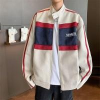 ราคา แจ็คเก็ตรถจักรยานยนต์ เสื้อแจ็คเก็ตเบสบอลประกบสีตัดกันของผู้ชาย แจ็คเก็ตอเนกประสงค์หลวมถนนสูง (26609254618)