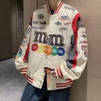 ราคา เสื้อแจ็กเก็ตเบสบอล ปักลาย สไตล์วินเทจ แฟชั่นคู่รัก สําหรับผู้ชาย (23959533633)
