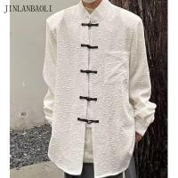 ราคา เสื้อเชิ้ตดอกไม้คอปกตั้งผู้ชายสไตล์จีนใหม่ (52352881971)