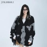 ราคา เสื้อกันหนาวถักเสื้อคาร์ดิแกนผู้ชายและผู้หญิงเสื้อกันหนาวคู่รัก (40024819454)