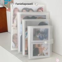 ราคา FANIELLAPOWELL ที่ใส่การ์ดรูปภาพ อัลบั้มภาพ PVC Collect Book โปร่งใส 80 160 ช่อง 3 4 5 6 นิ้ว Photocard Holder Idol Star (53911003403)