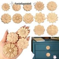 ราคา FANIELLAPOWELL ตุ๊กตาไม้หัตถกรรมดอกไม้ธรรมชาติหลายสไตล์ที่ไม่ซ้ํากัน Woodcarving ตกแต่ง (42479505874)
