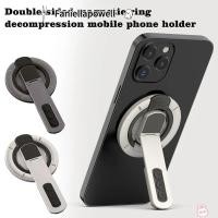 ราคา FANIELLAPOWELL ที่วางโทรศัพท์แบบแม่เหล็ก 360 ขายึดโทรศัพท์มือถือแบบสองด้านแบบหมุนได้ขาตั้งโทรศัพท์มือถือแบบหลายมุมบางเฉียบแบบปรับได้ (29244878866)