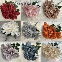 ราคา FANIELLAPOWELL Dahlia ดอกไม้ประดิษฐ์ 7 หัว 45 ซม ดอกรักเร่ดอกไม้ ผ้าแปรง DIY การจัดดอกไม้ดอกไม้ปลอมอุปกรณ์ประกอบฉากภาพ (51756958638)